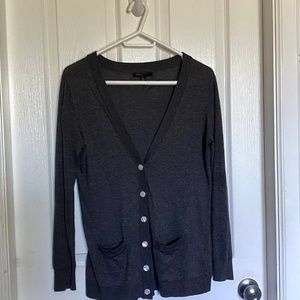 Banana Republic Women's Grey Sweater Cardigan